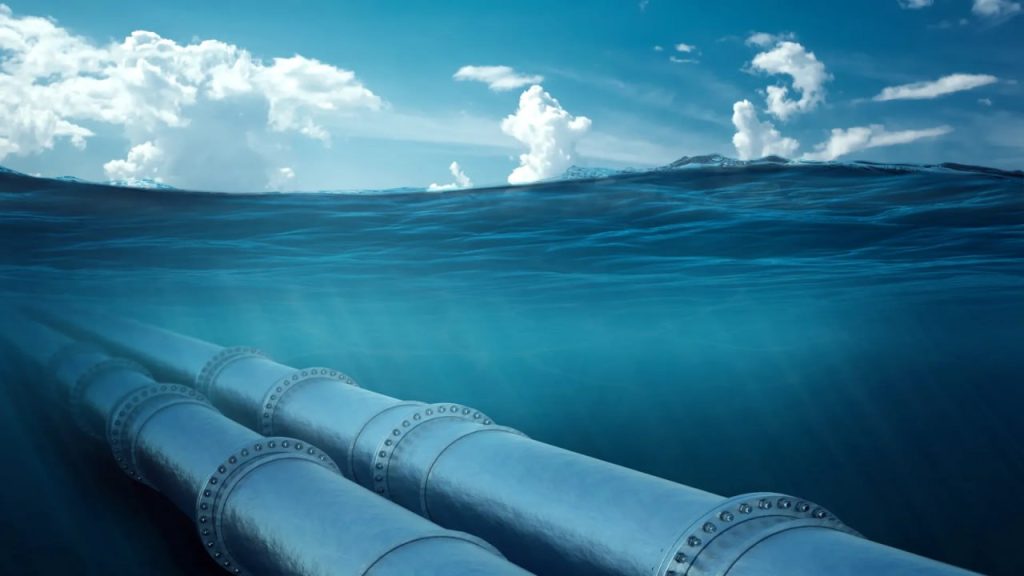 Заброшенные нефте и газопроводы в Северном море